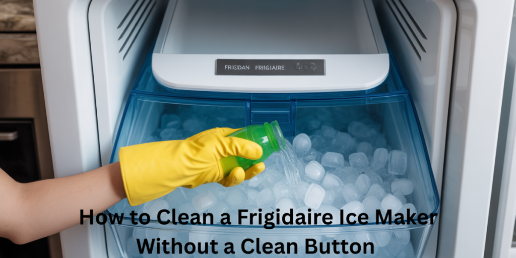How to Clean Frigidaire Ice Maker Without Clean Button