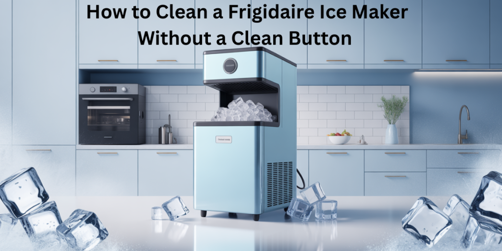 How to Clean Frigidaire Ice Maker Without Clean Button
