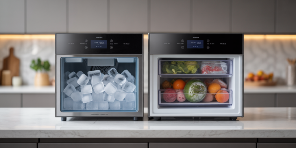 Ice Maker vs Freezer