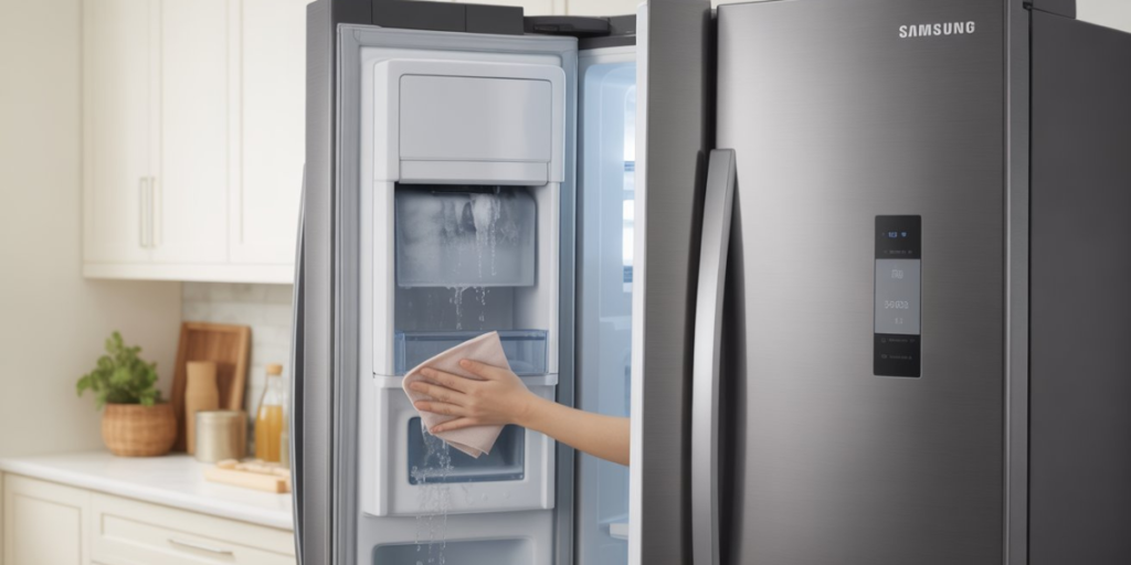 how to defrost samsung ice maker
