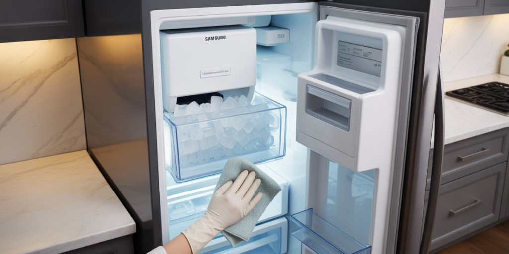 how to defrost samsung ice maker french door