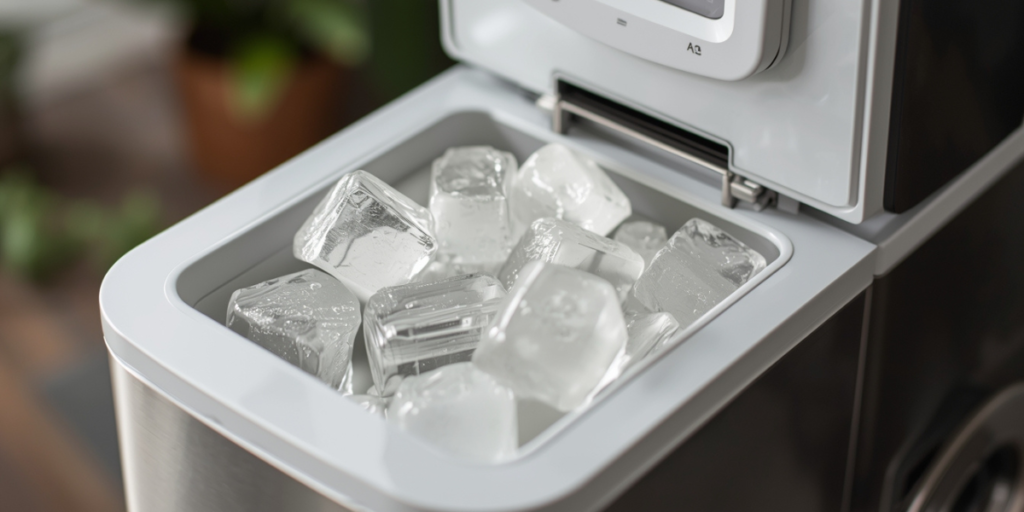 faulty water inlet valve small hollow ice cubes