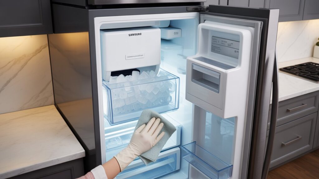 how to defrost samsung ice maker french door
