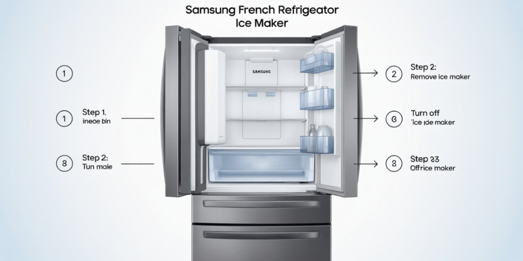 how to defrost samsung ice maker french door
