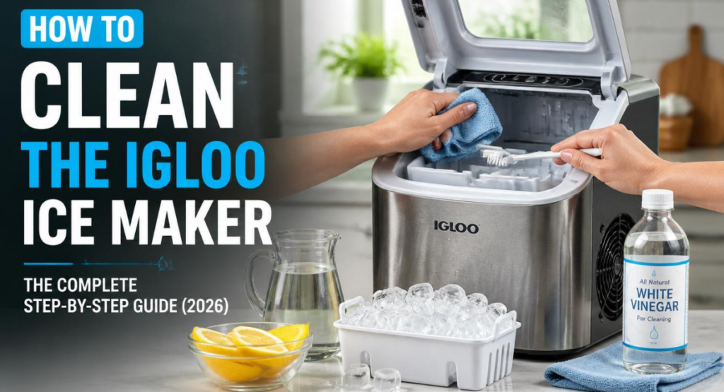 How to Clean the Igloo Ice Maker Properly (2026 Guide)