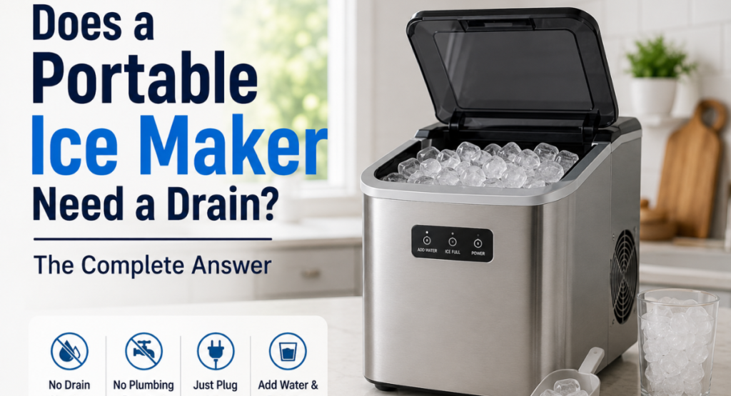 Does a Portable Ice Maker Need a Drain