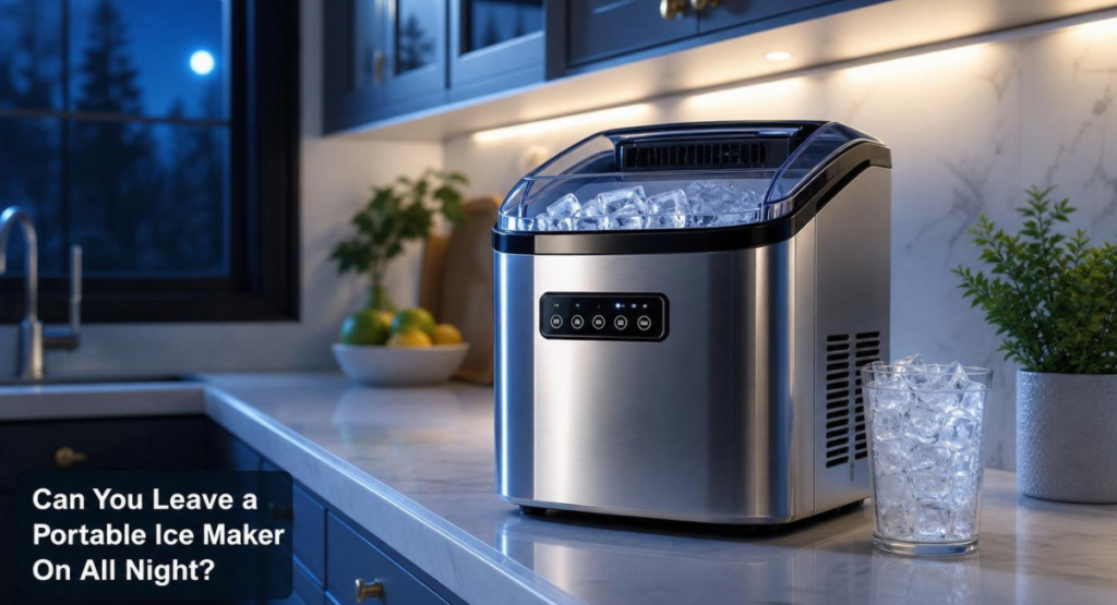 Can You Leave a Portable Ice Maker On All Night