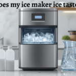 why does my ice maker ice taste bad