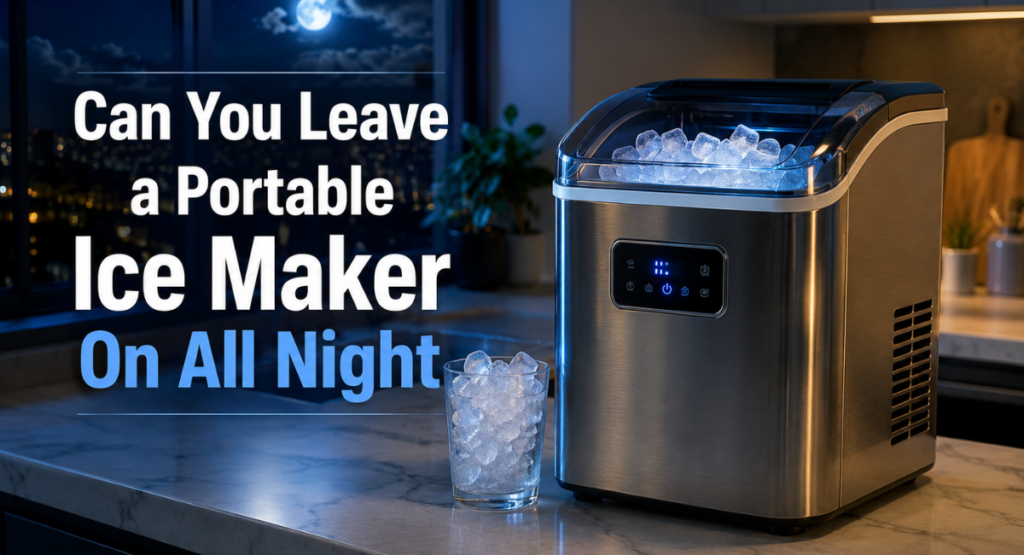 Can You Leave a Portable Ice Maker On All Night