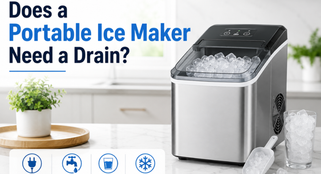 Does a Portable Ice Maker Need a Drain