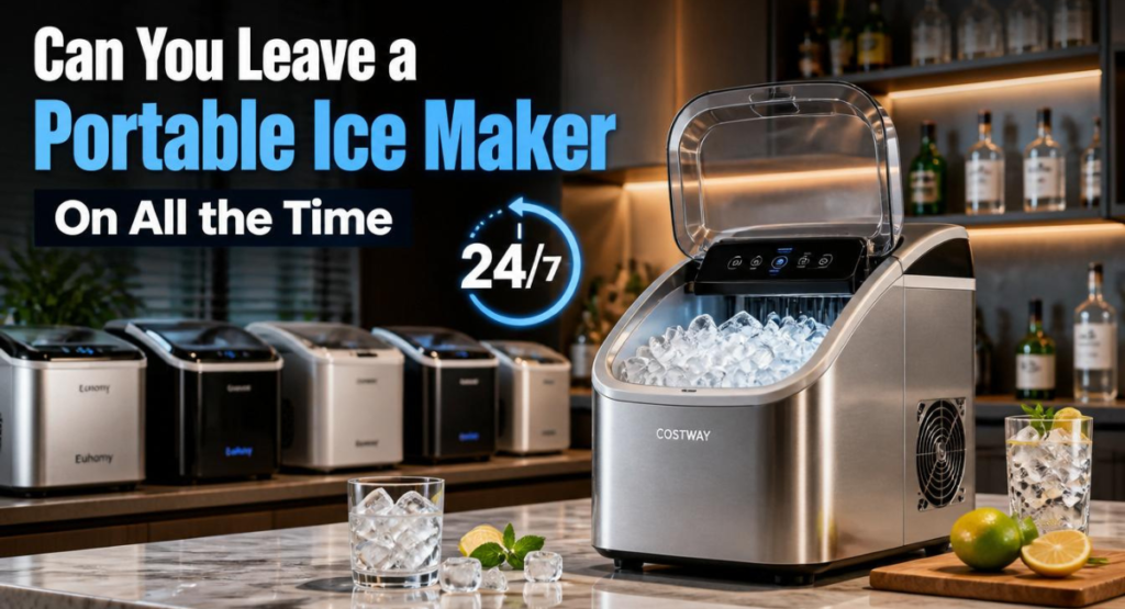 Can You Leave a Portable Ice Maker On All the Time