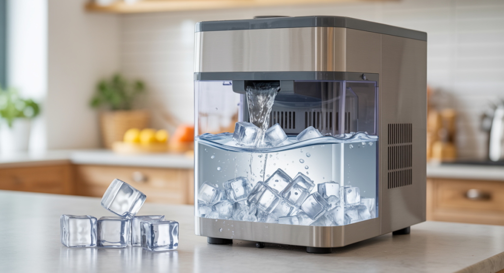 how fast does a countertop ice maker make ice
