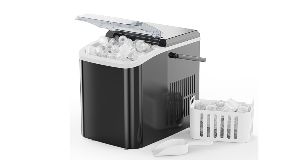 NEWBULIG budget countertop ice maker for dorm room and college students