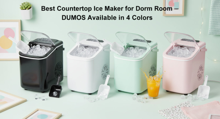Honest DUMOS ice maker review 2026 — 4 colors tested