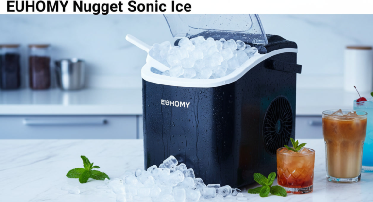 EUHOMY ice maker machine 26 lbs daily output specs overview 2026