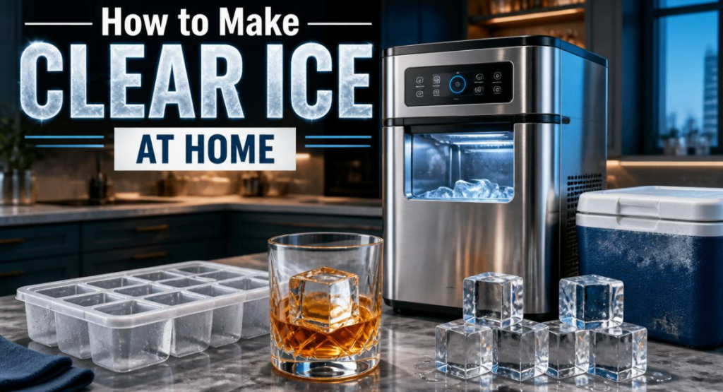 How to Make Clear Ice at Home — 5 Methods That Work (2026)