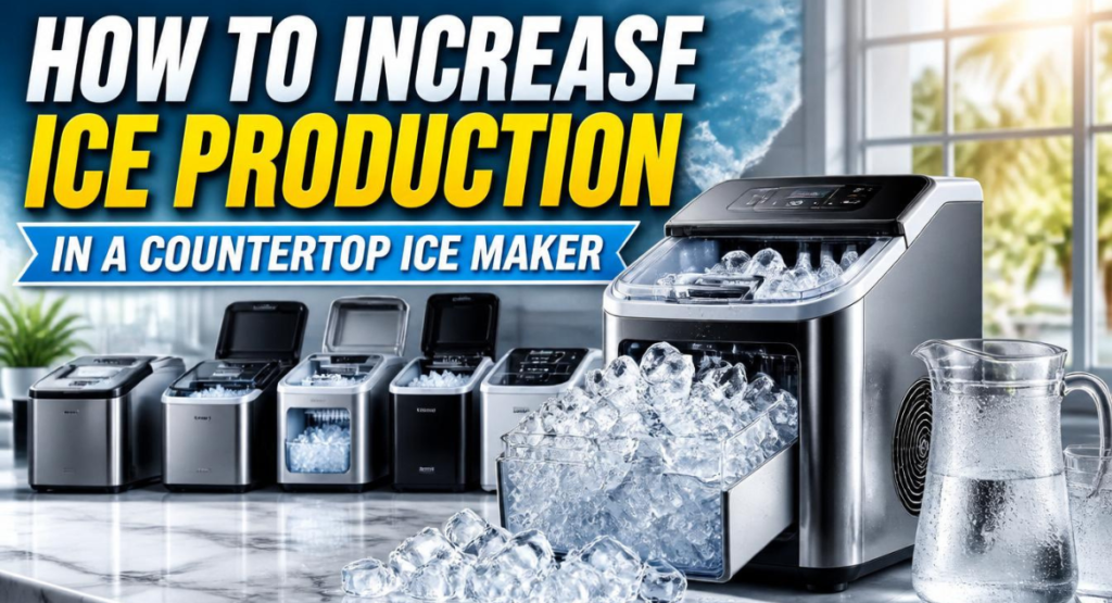how to increase ice production in a countertop ice makerhow to increase ice production in a countertop ice maker