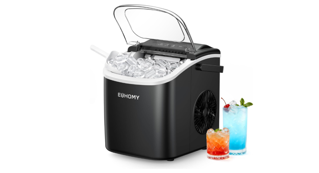 EUHOMY Countertop Ice Maker — Best for RV & Camping