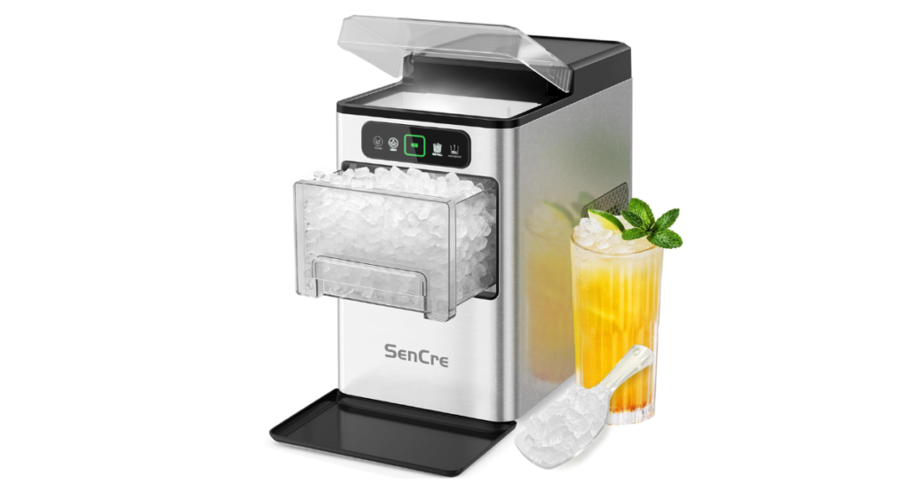 crushed ice makers - SenCre nugget ice maker 40lbs per day