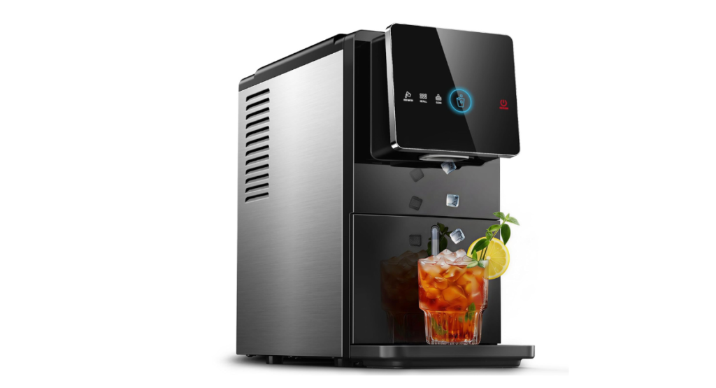 crushed ice makers - Silonn nugget ice maker auto-drop dispenser