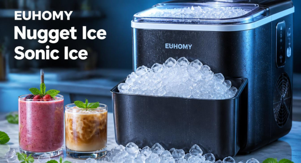EUHOMY Nugget Ice Maker Review 2026