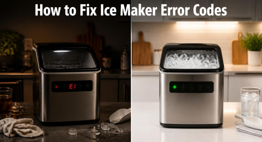 How to Fix Ice Maker Error Codes