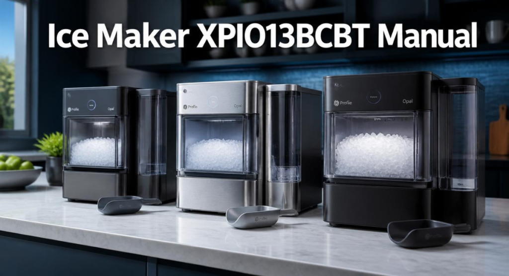 Ice Maker XPIO13BCBT Manual