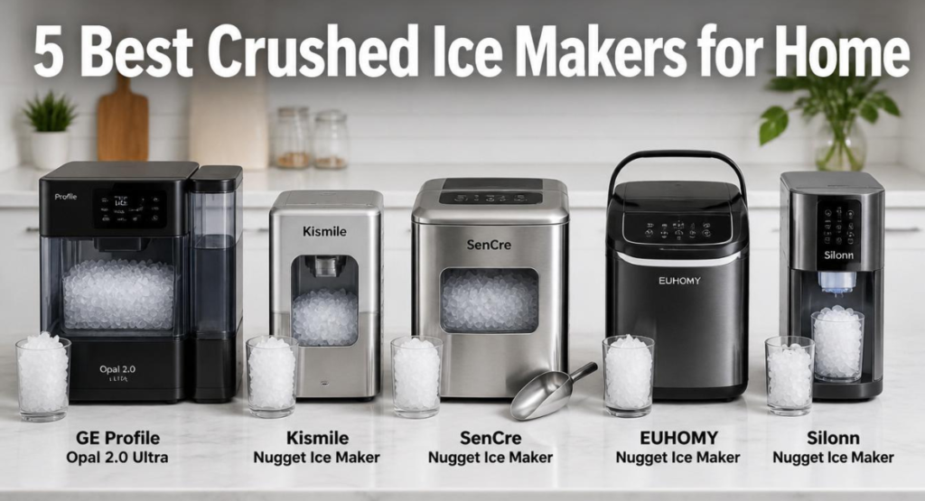 crushed ice makers - 5 best countertop models compared side by side 2026