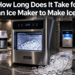 . Nugget Ice Maker Countertop 40Lbs/24H Soft Chewable Ice Machine Pellet Crushed Ice