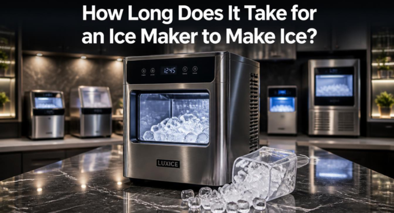 . Nugget Ice Maker Countertop 40Lbs/24H Soft Chewable Ice Machine Pellet Crushed Ice