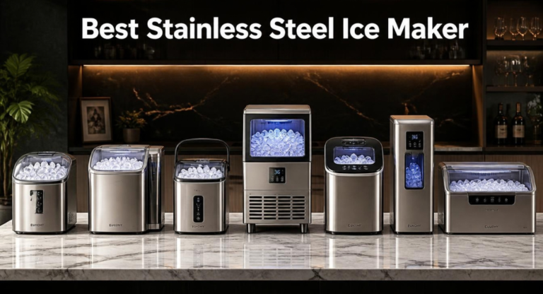 7 Best Stainless Steel Ice Makers in 2026 (Tested & Ranked)