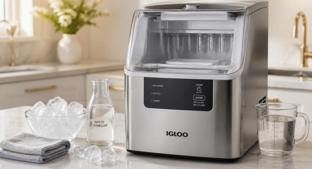 Igloo Self Cleaning Ice Maker Not Cleaning
