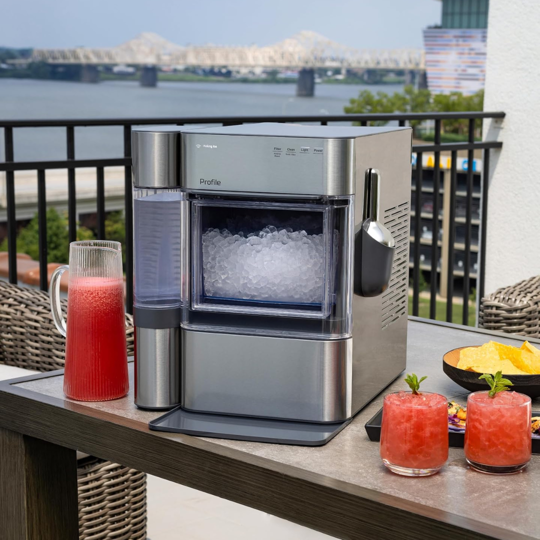 4. GE Profile Opal 2.0 Ultra Nugget Ice Maker with .75 Gallon Side Tank and Scale Inhibiting