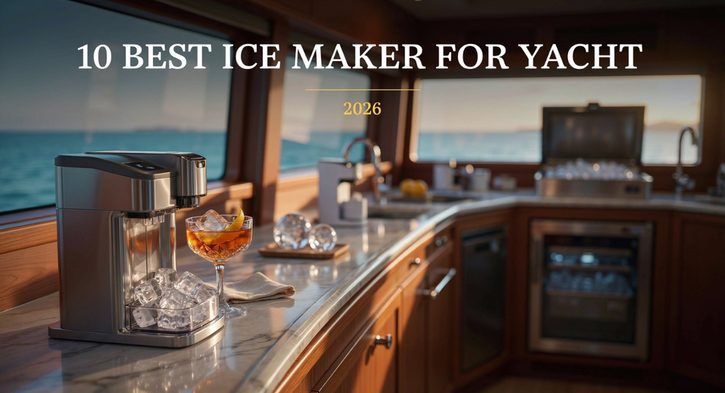 10 best ice maker for yacht: luxury galley with multiple marine and commercial ice makers
