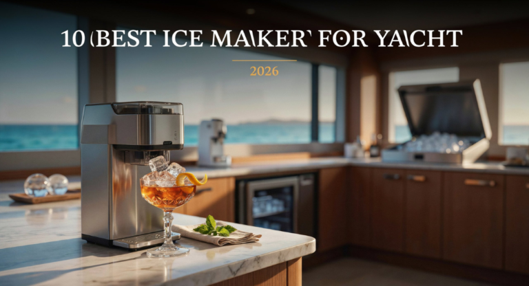 10 best ice maker for yacht: luxury galley with multiple marine and commercial ice makers