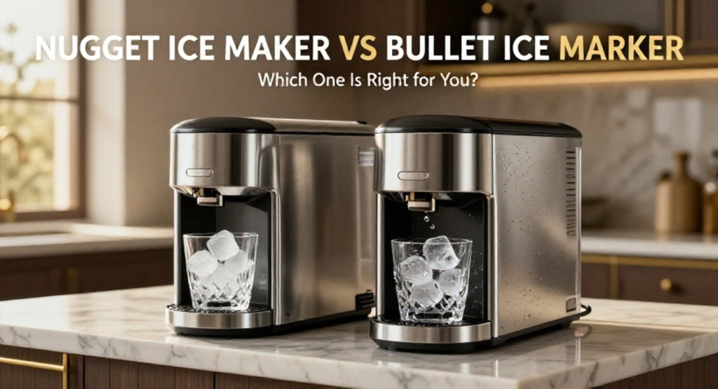 Nugget Ice Maker vs Bullet Ice Maker (2026) Which to Buy